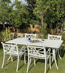 competitive prices furniture by ND Brands diamond outdoor dining table
