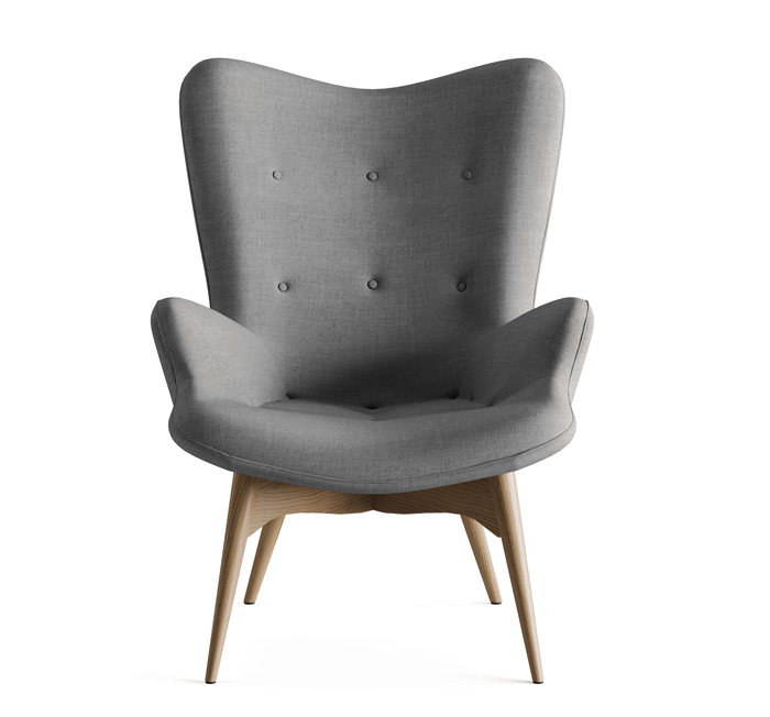 High Back Lounge Chair