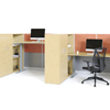 modern office workstation